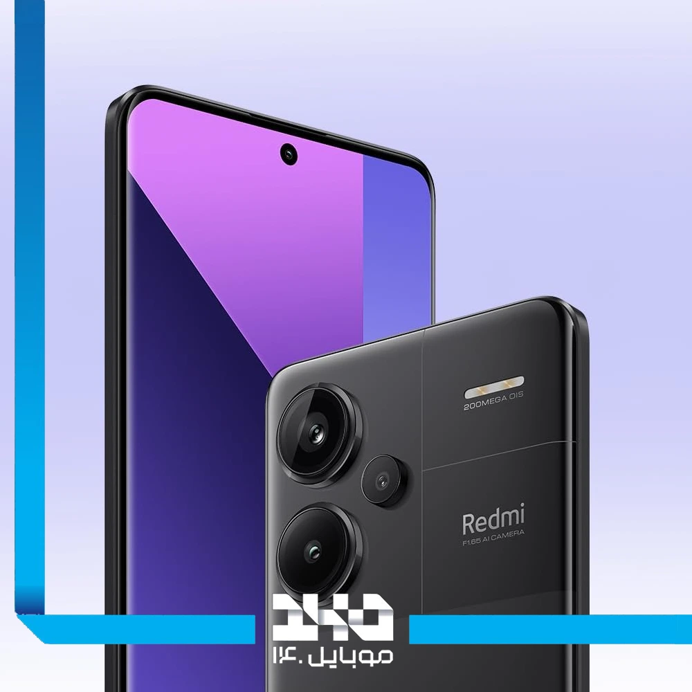 گوشی موبایل شیائومی مدل Redmi Note 13 Pro Plus ظرفیت 256 گیگابایت رم 8 گیگابایت | 5G- دارای شارژر