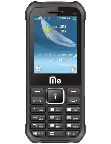 گوشی موبایل جی ال ایکس مدل Zoom me C58 