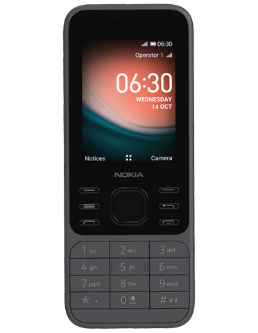 گوشی موبایل نوکیا مدل (FA) 6300 ظرفیت 4 گیگابایت رم 512 مگابایت