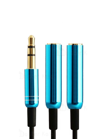 کابل انتقال صدا 1 به 2 ارلدام مدل ET- AUX201