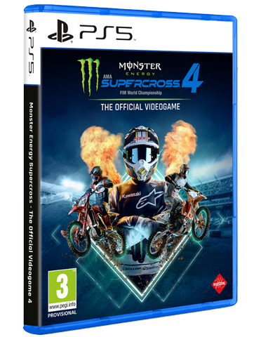 بازی Monster Energy Supercross 4: The Official Video Game مناسب برای PS5