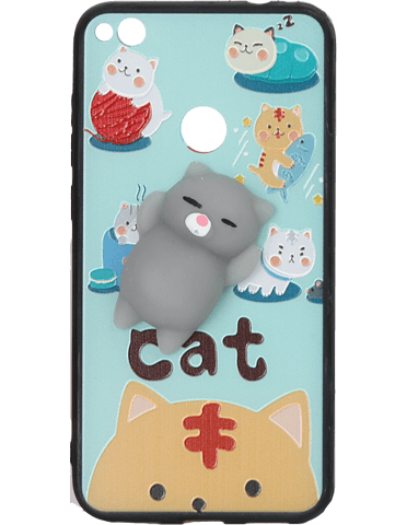 کاور اسکوییشی مدل گربه مخصوص گوشی هواوی P8 Lite