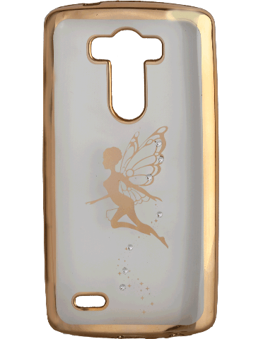 کاور نگین‌ دار یونیک مدل پروانه مخصوص گوشی ال جی G3