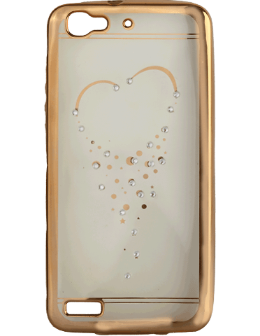 کاور نگین دار یونیک مدل قلب مخصوص گوشی هوآوی GR3
