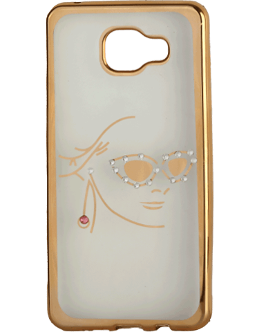 کاور نگین دار یونیک مدل چهره مخصوص گوشی سامسونگ (Galaxy A5 2016 (A510
