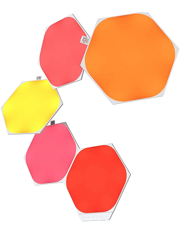 پنل روشنایی هوشمند نانولیف 5 تکه مدل Hexagon
