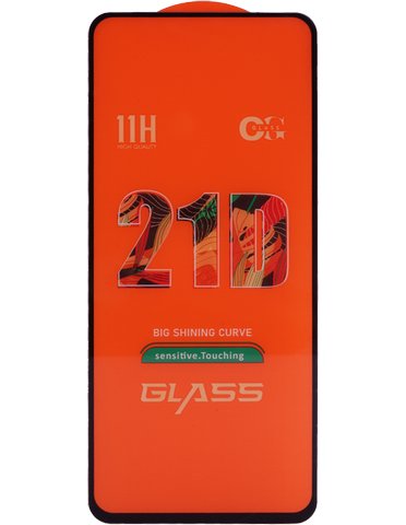 محافظ صفحه‌نمایش شیشه‌ای فول چسب 9D/21D مناسب برای گوشی سامسونگ A20