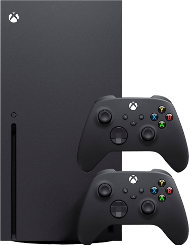 کنسول بازی مایکروسافت مدل Xbox Series X به‌همراه کنترلر بازی Xbox مدل Carbon Black