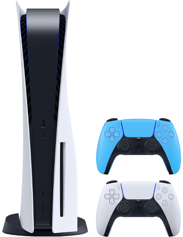 کنسول بازی سونی مدل Playstation 5 Standard به‌همراه کنترلر سونی مدل Dual Sense Starlight Blue اضافه