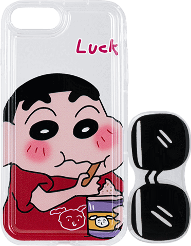 کاور ژله‌ای عروسکی پاپ سوکت‌دار مدل Luck مناسب برای گوشی آیفون iPhone 7/8 plus
