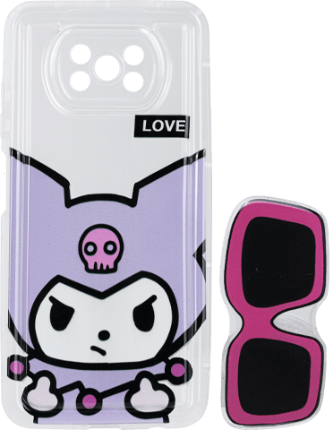 کاور ژله‌ای عروسکی پاپ سوکت‌دار مدل Love مناسب برای گوشی شیائومی Poco X3