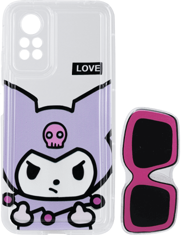 کاور ژله‌ای عروسکی پاپ سوکت‌دار مدل Love مناسب برای گوشی شیائومی Note 12pro 4G