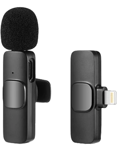 میکروفون بی سیم و یقه‌ای مدل K9 Lightening