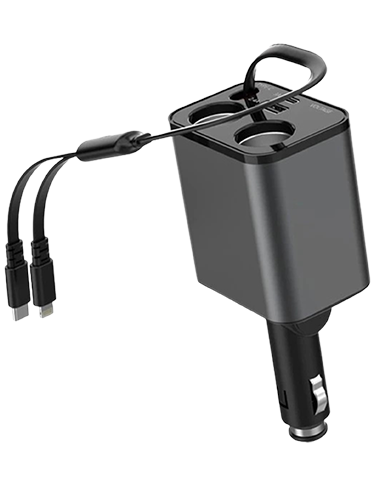 شارژرفندکی فست شارژ 90 وات گرین لاین مدل Multiport