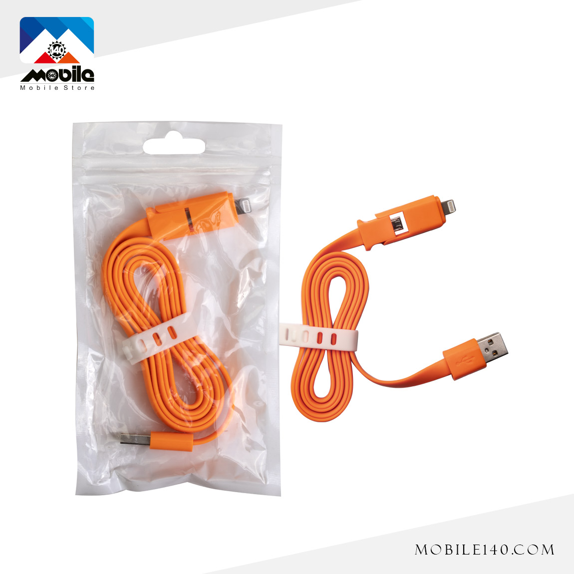 USB TO Micro USB & Lightning Cable 1