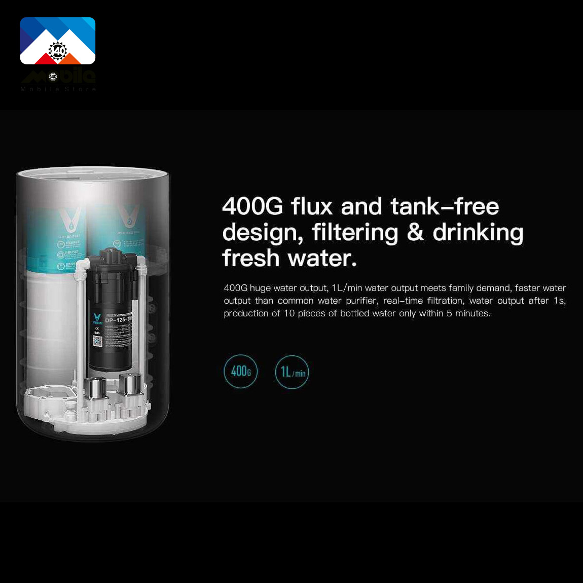 Viomi Smart Water Purifier Mee Pro 4