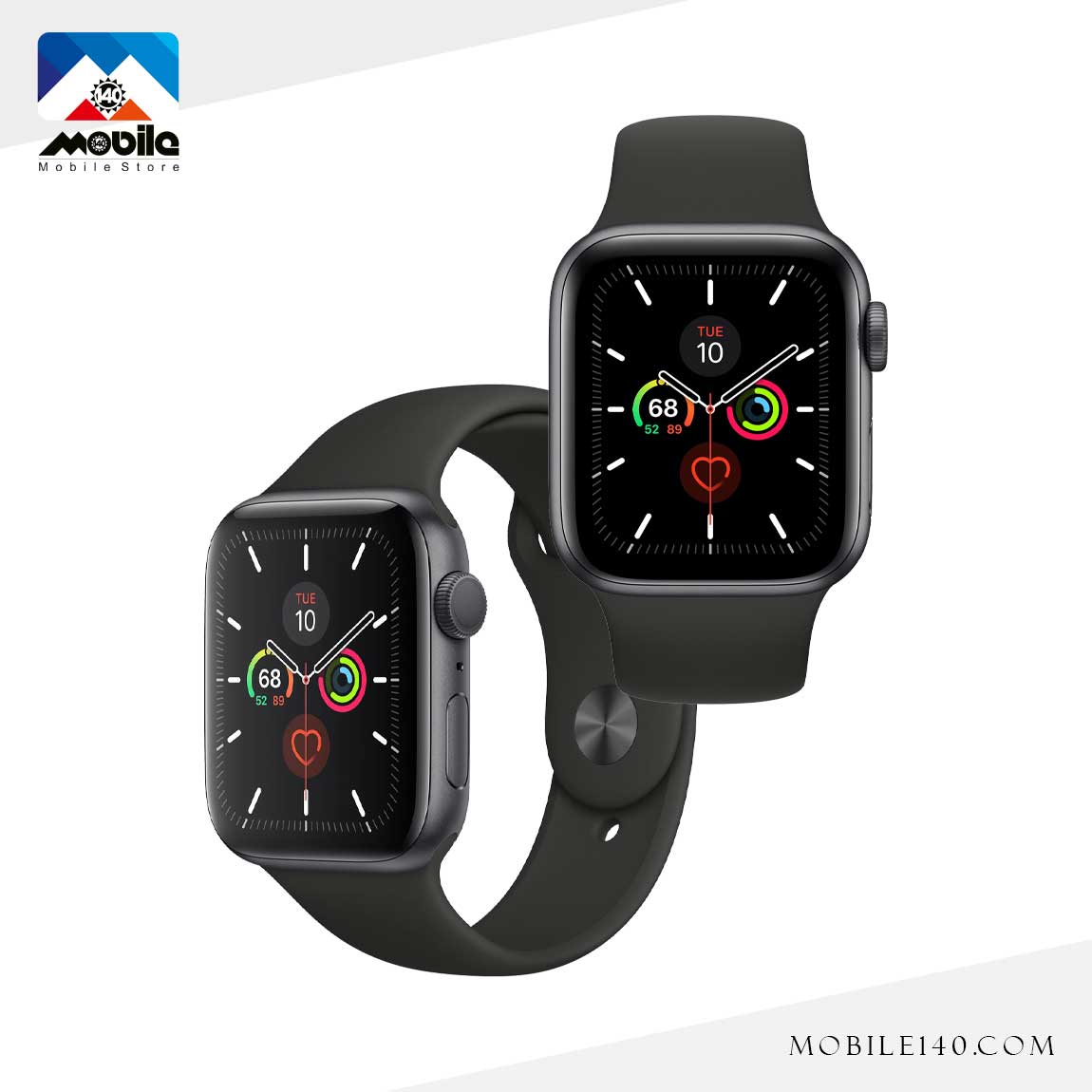 Apple Watch Series 5 44m Space Aluminum Case Sport Band 2