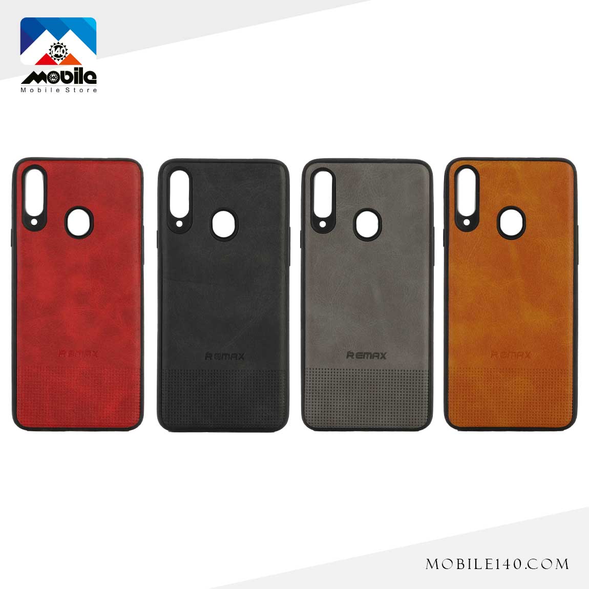 Remax Leather Phone Covers For Samsung Galaxy A20S 1