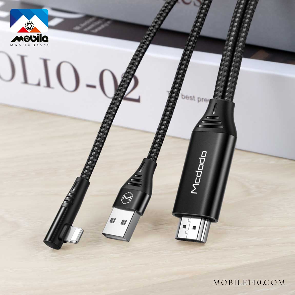 Macdodo CA-640 Lightning to HDMI and USB Cable 6