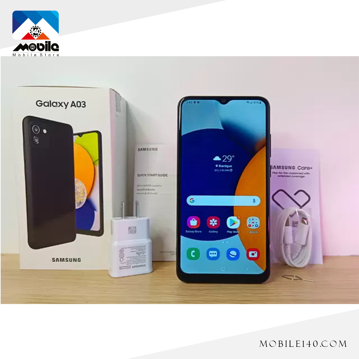 گوشی موبایل سامسونگ مدل Galaxy A03 ظرفیت 32 گیگابایت و رم 3 گیگابایت 4