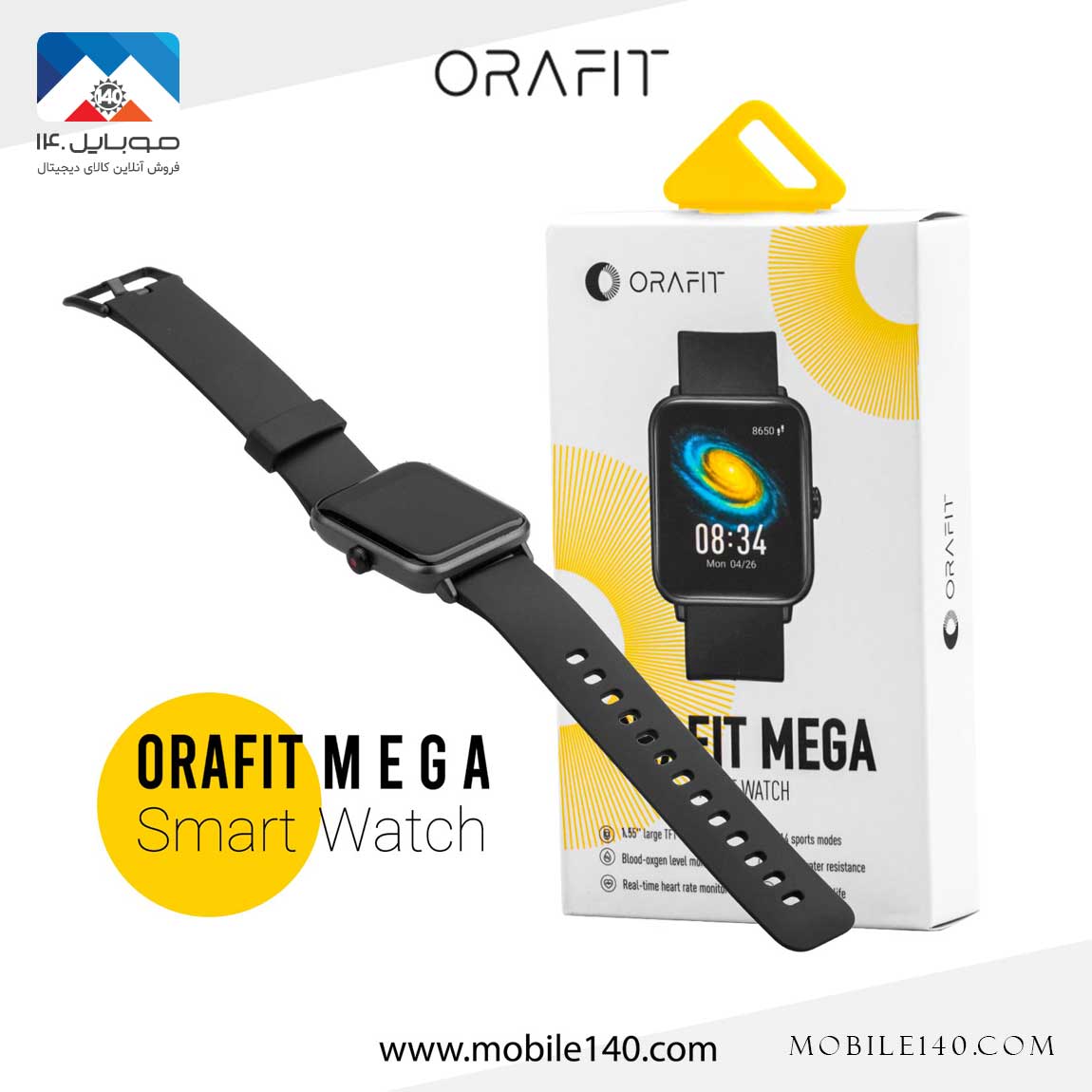 Orafit Omega Smart watch 3