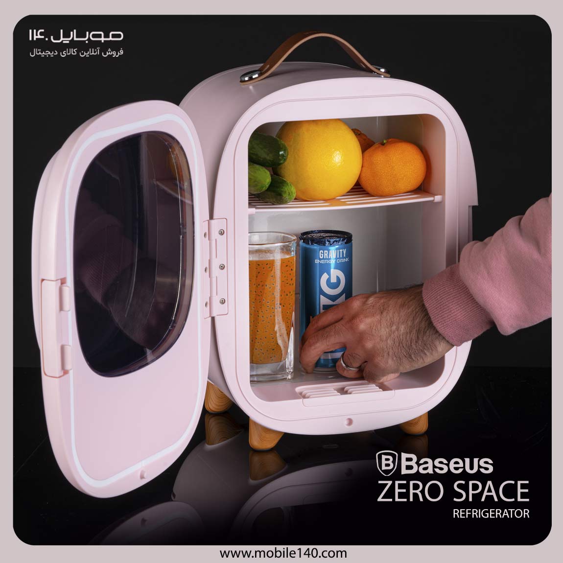 Baseus mini refrigerator and heater model Zero Space Refrigerato 3