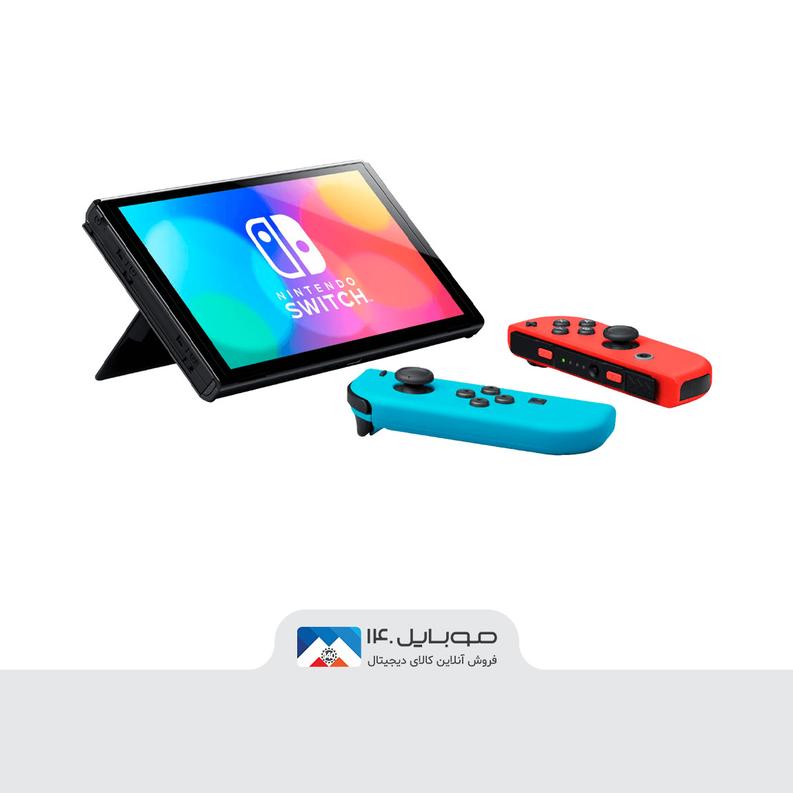 Nintendo Switch OLED Red And Blue Joy-Con Game Console 1