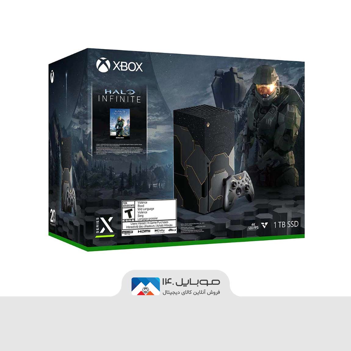 Microsoft XboX Series X Halo Infinite Bundle Gaming Console 3