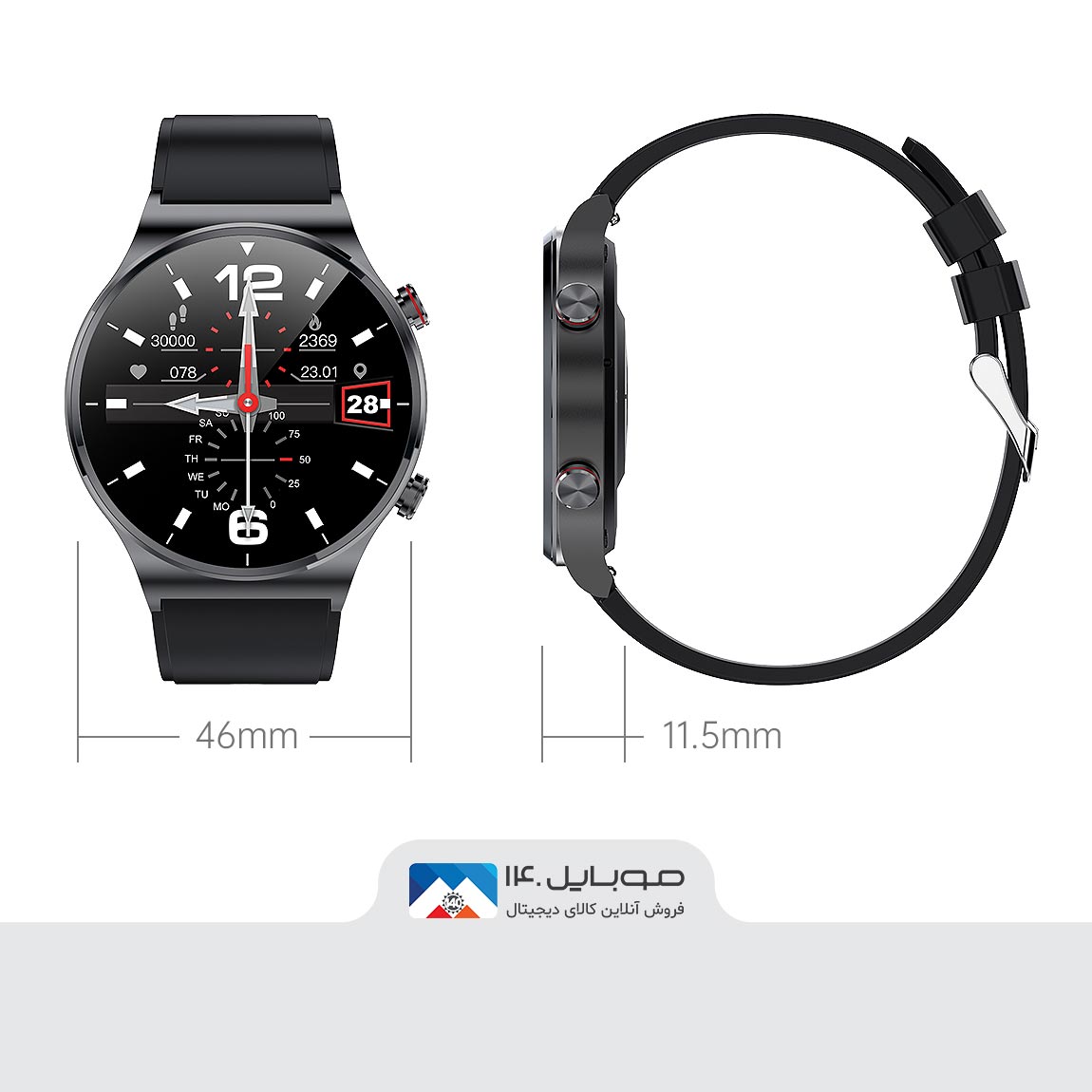ساعت هوشمند بلولوری مدل Glifo G6 Pro 5