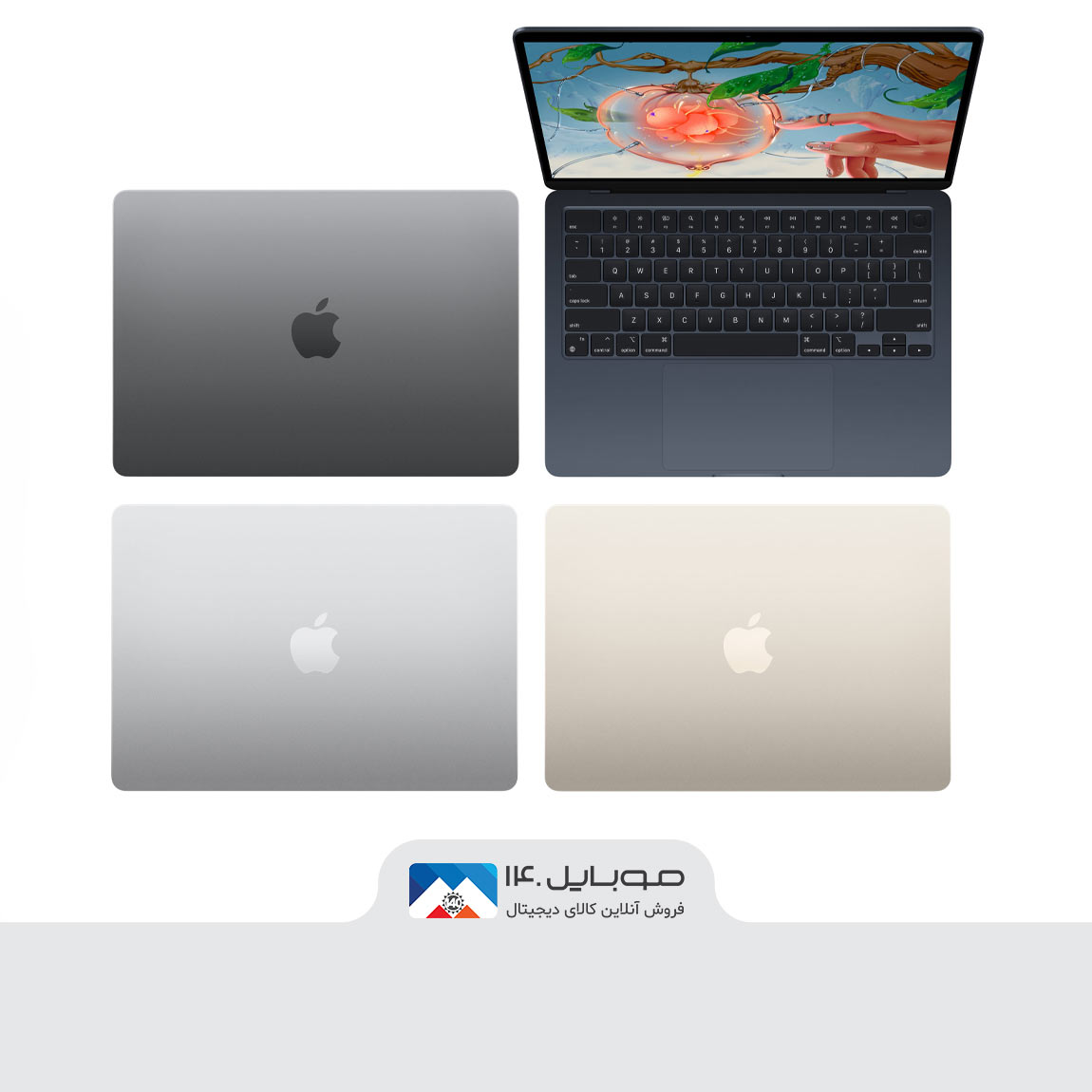 لپ تاپ اپل مدل Mac Book Air 2022 MLXY3 6