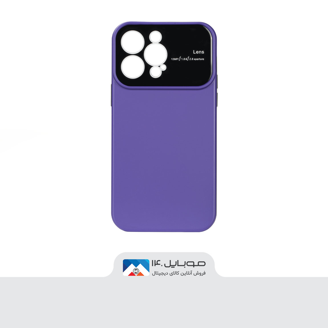 کاور سیلیکونی ژله‌ای محکم لنز  گوشی اپل iPhone 14 Promax 2
