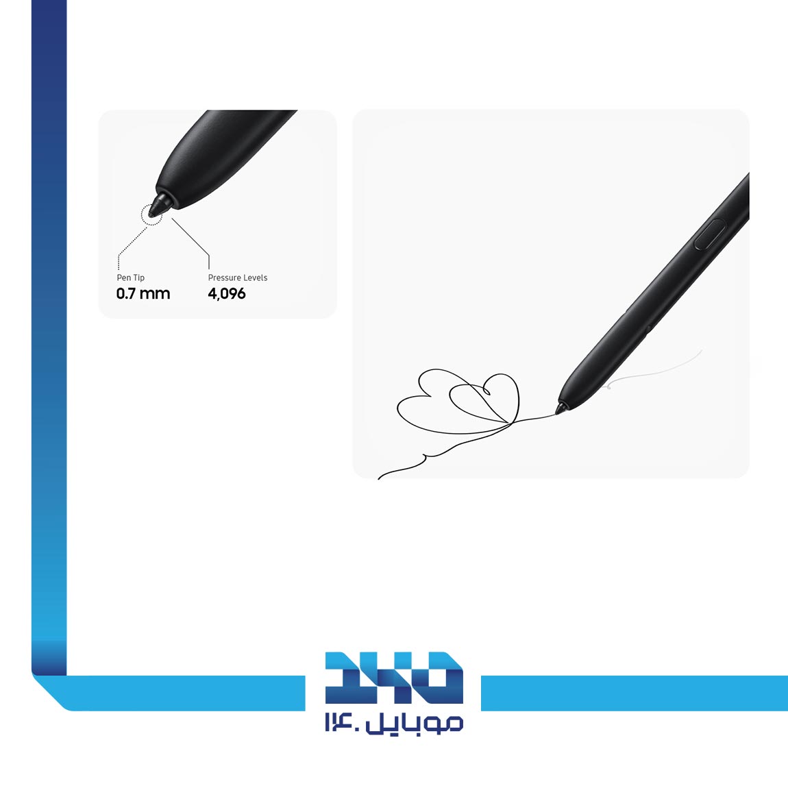 Samsung S Pen EJ-PS908 For Galaxy S22 Ultra 3