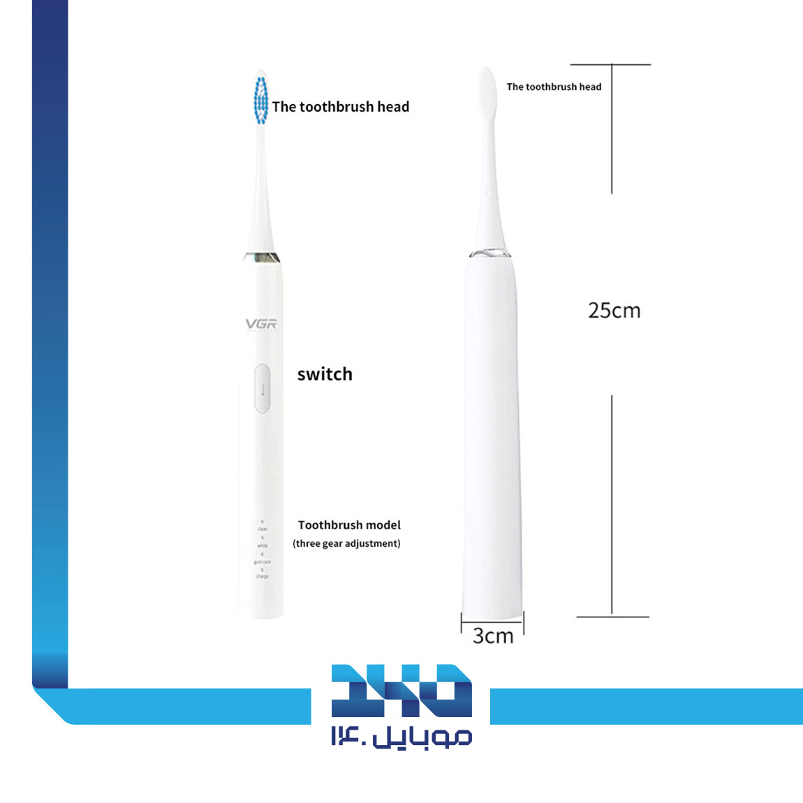 VGR V-805 Electric Tooth Brush 5