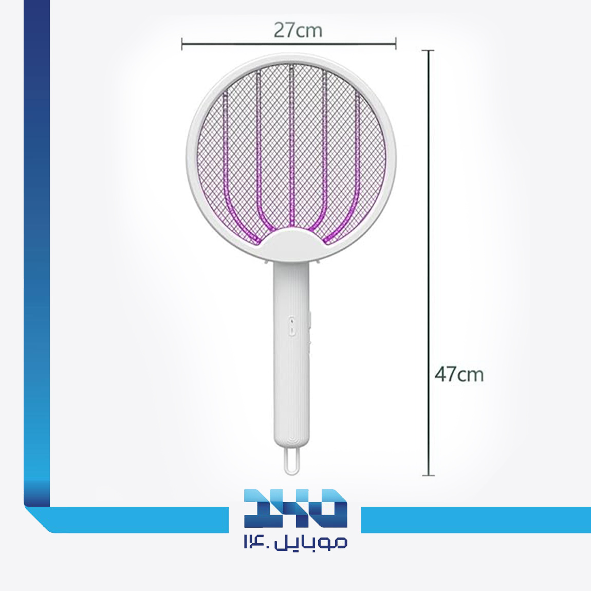 حشره کش مدل Four in One Folding Electric Mosquito Swatter D68 1