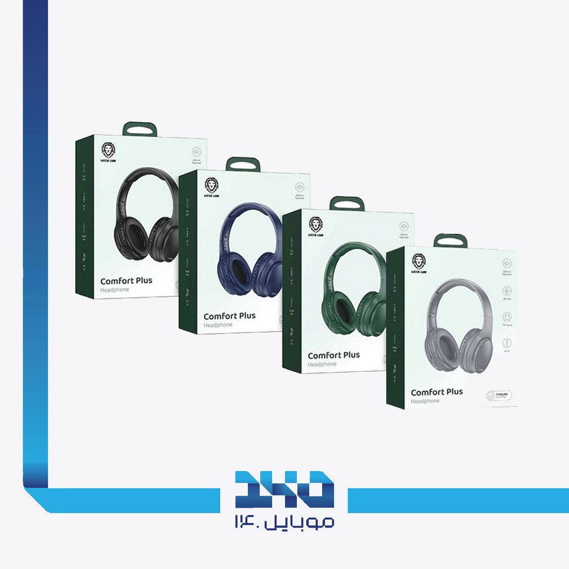 هدفون بلوتوث گرین لاین مدل Comfort Plus 4