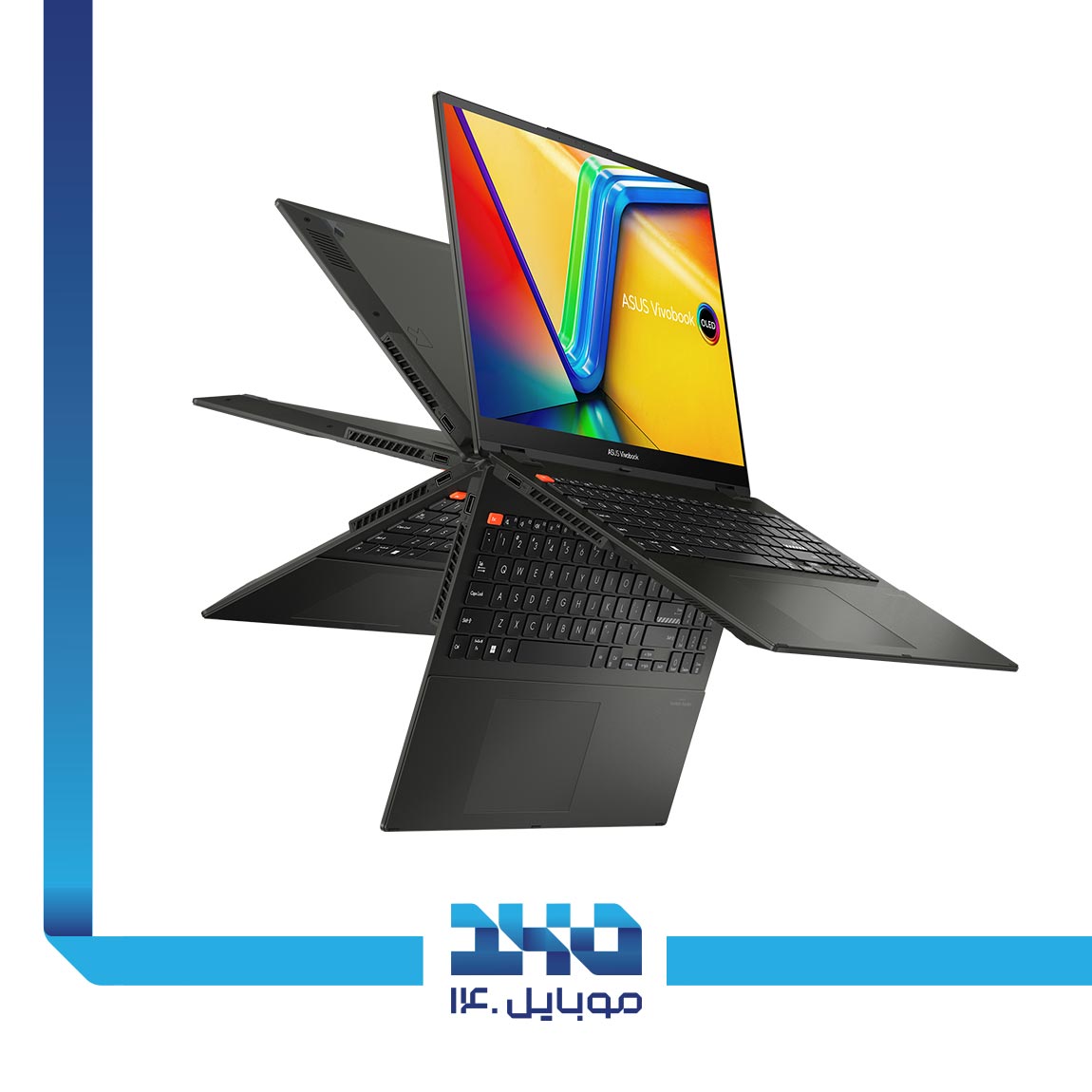 لپ‌تاپ ایسوس مدل VivoBook S Flip TP3604VA 5