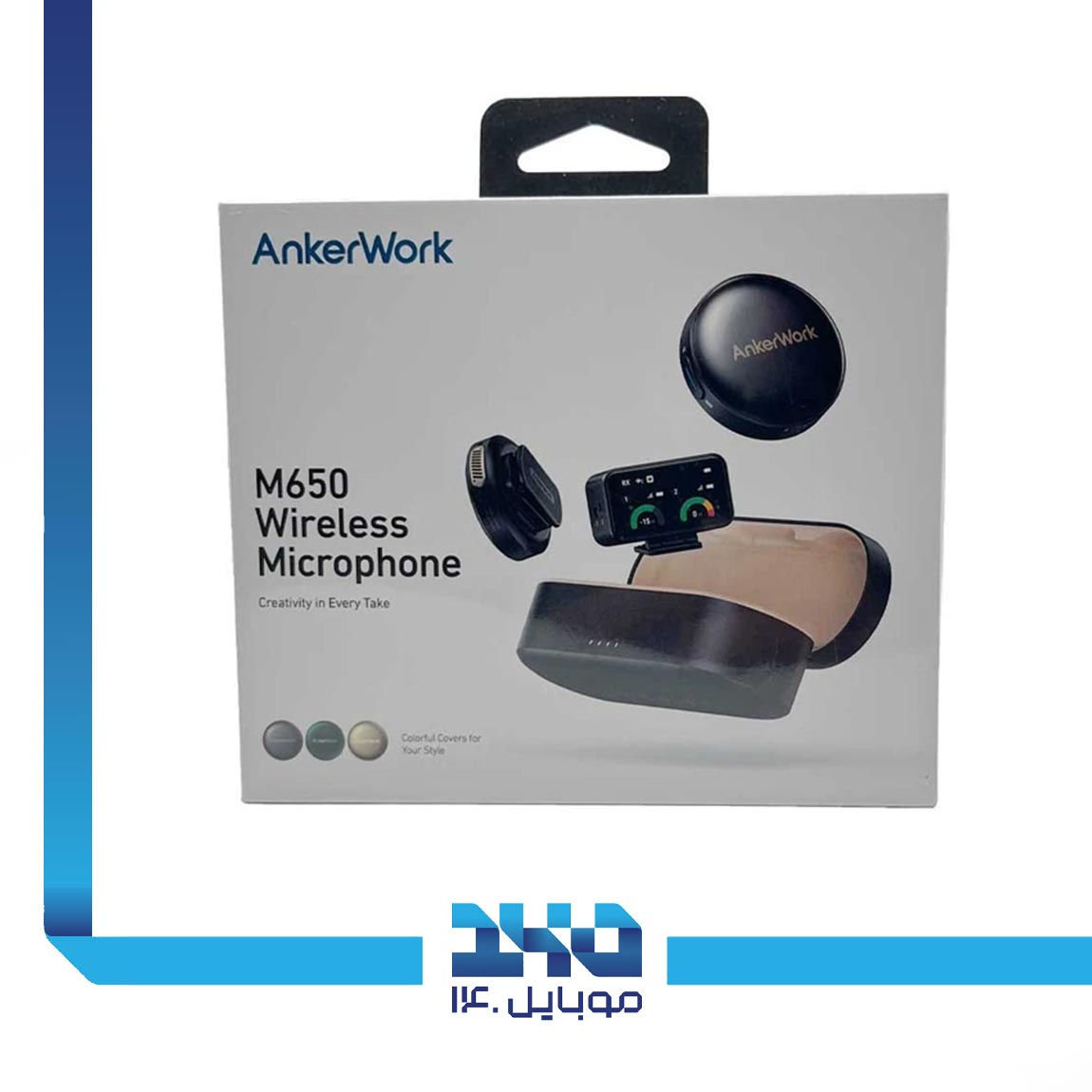 AnkerWork M650 Wireless Lavalier Microphone 5