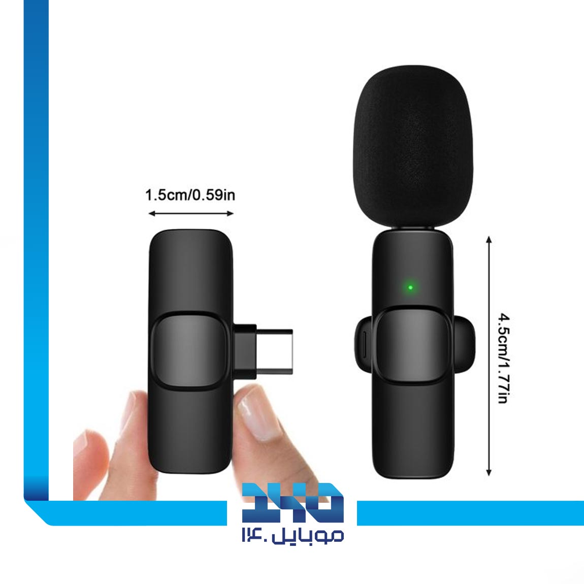 K9 Type-C Wireless Microphone 6