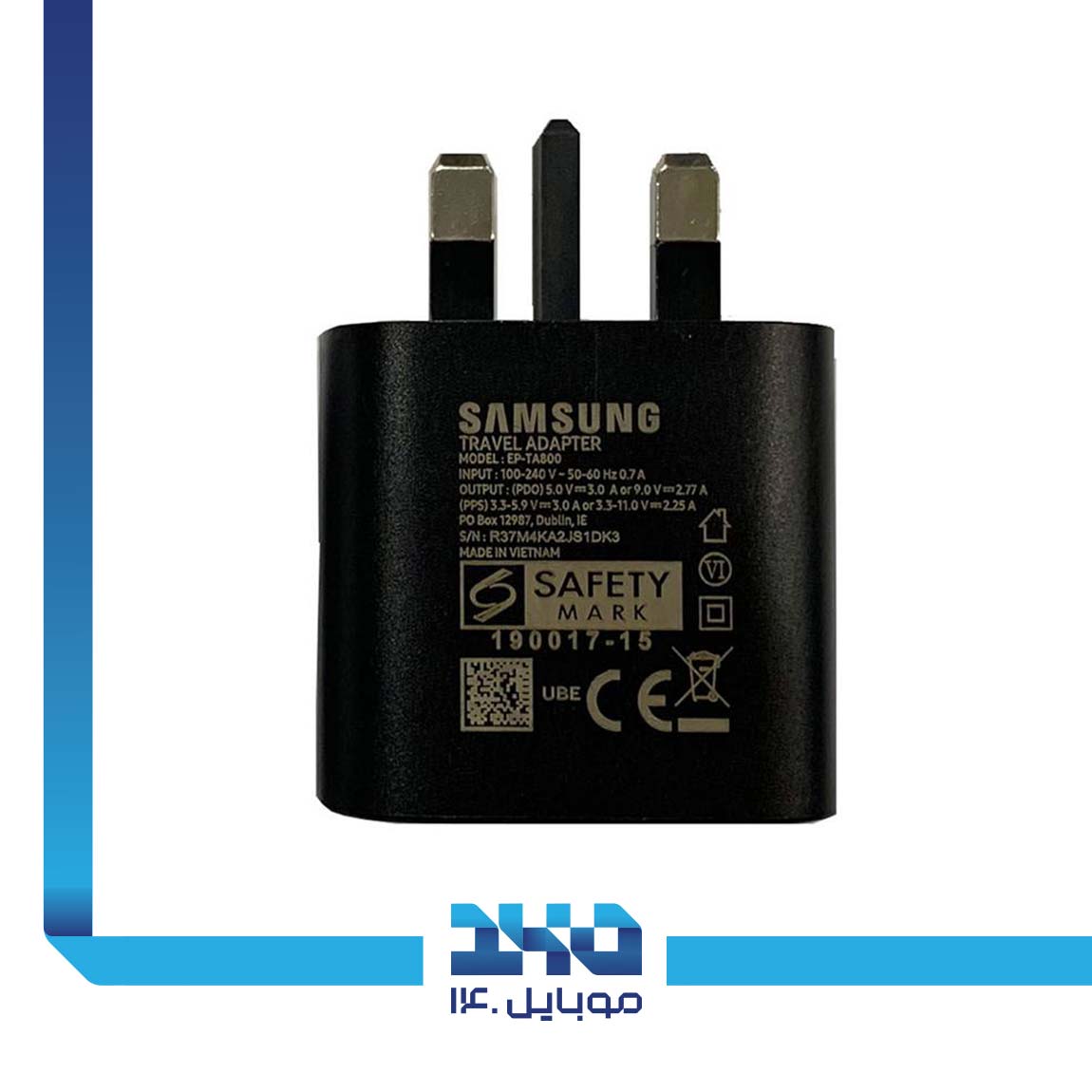 Pack Of 10 Samsung 25 Watt EP-TA800 Adapter | Orginal 3