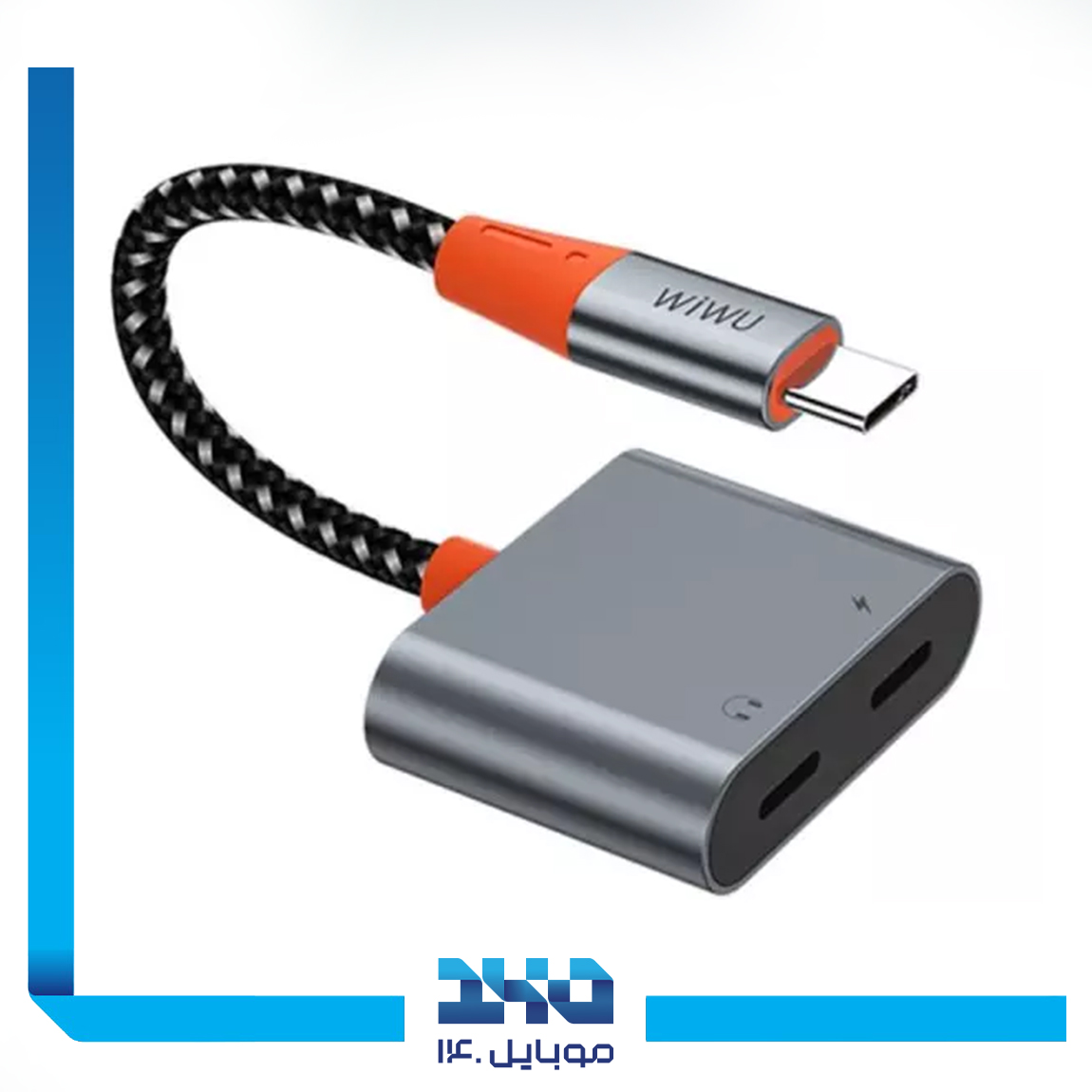 مبدل تایپ سی به دو تایپ سی ویوو LT11 2