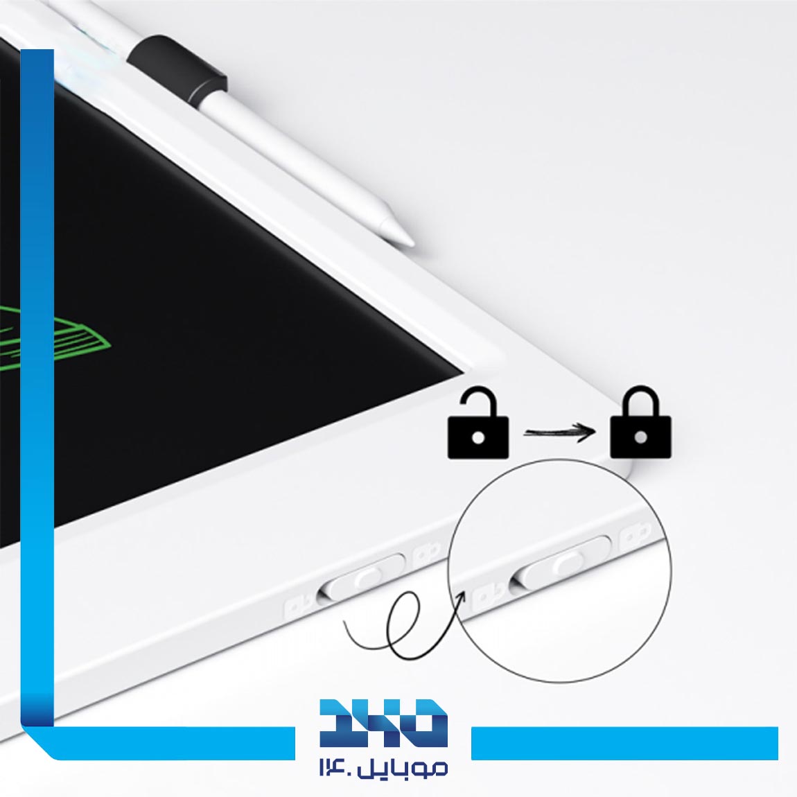 تخته سیاه دیجیتال ویوو 10 اینچ 3
