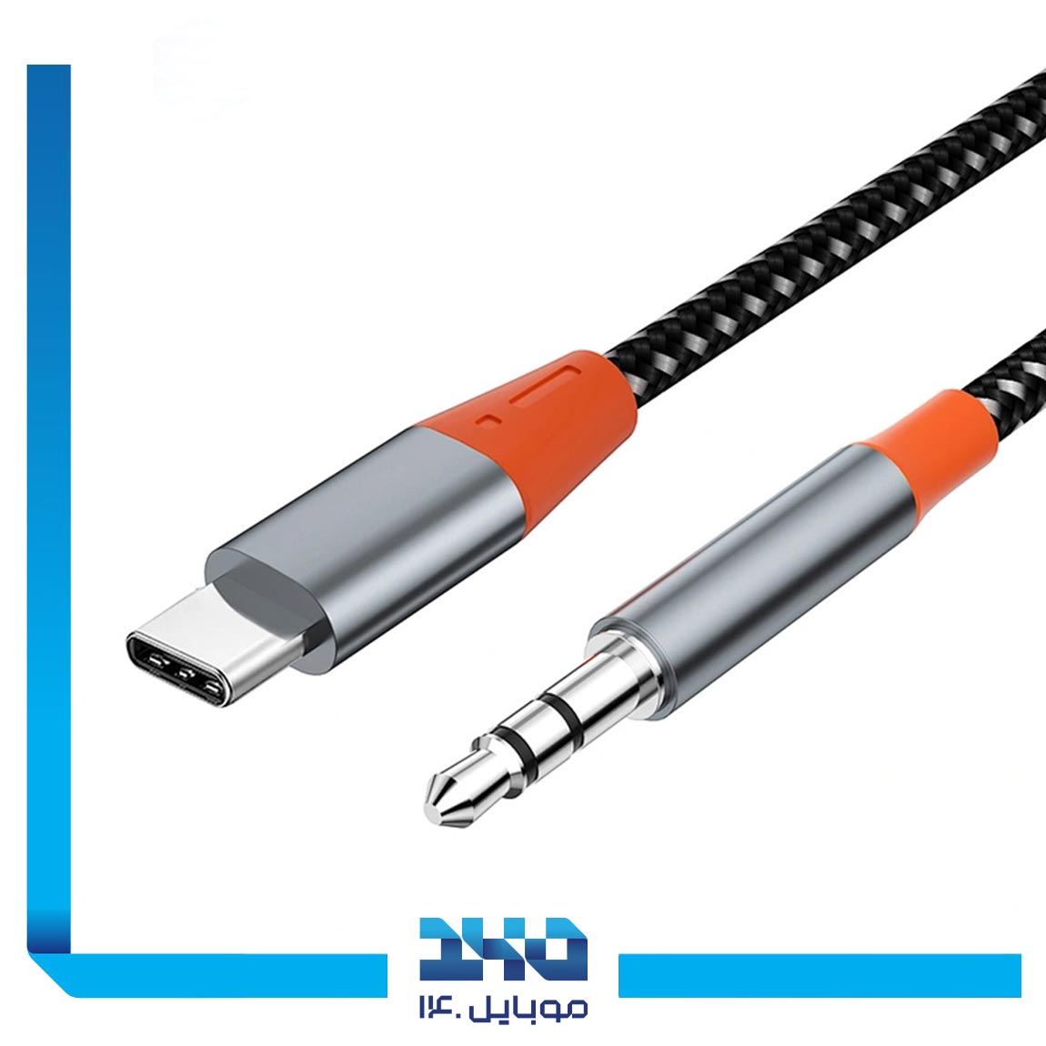 کابل آداپتور صوتی Type-C به جک 3.5 میلی متری ویوو مدل YP07 1