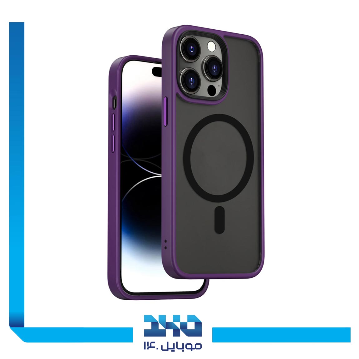 کاور ویوو مناسب برای گوشی اپل iphone 15 pro 3
