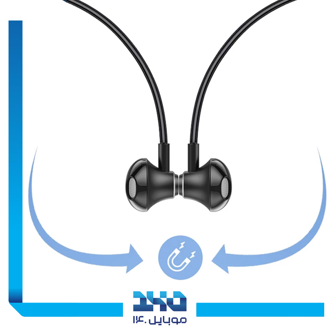هندزفری گردنی بلوتوثی مدل Flex Wireless Headphone GB01 2