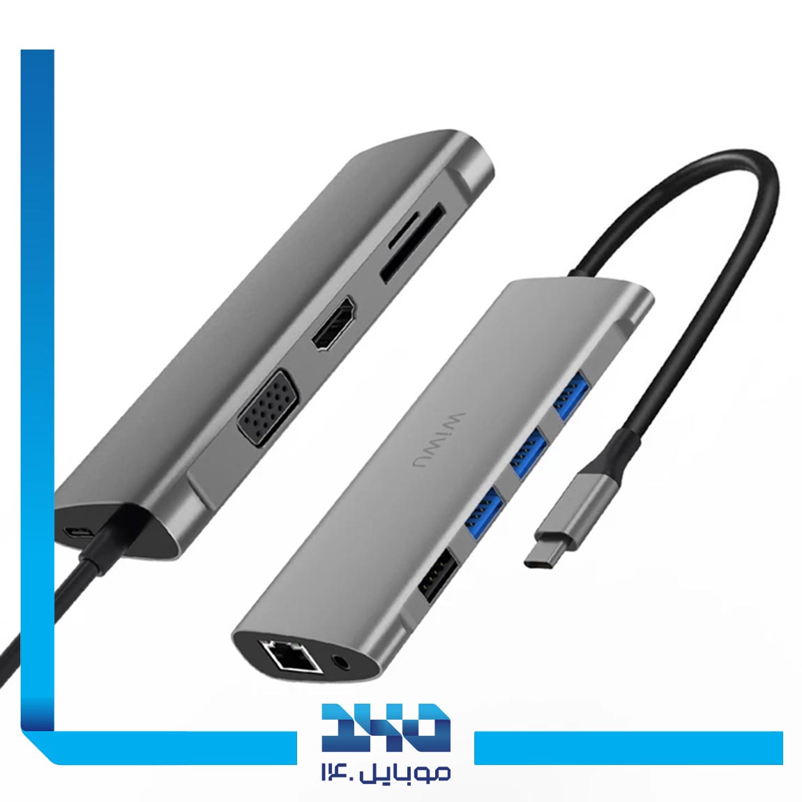 هاب Type-C ویوو مدل Alpha 11 in 1 3