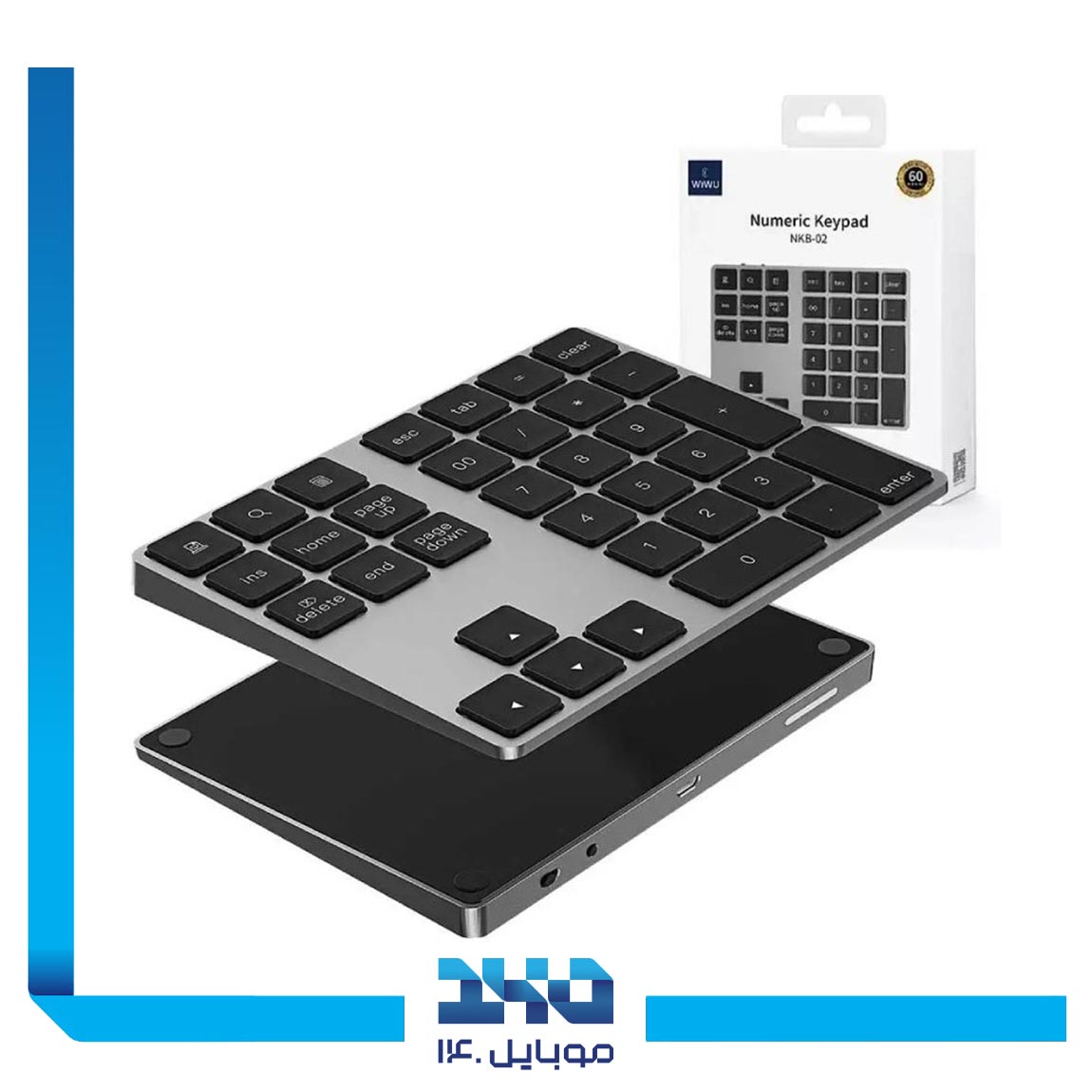 کیبورد بلوتوثی ویوو مدل NKB-02 2