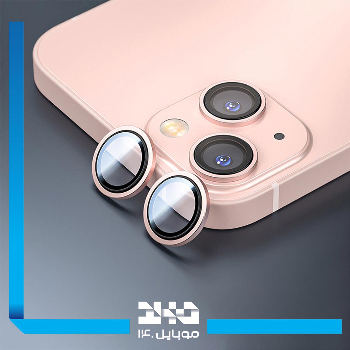 محافظ لنز دوربین ویوو مناسب برای گوشی اپل iphone 13 2