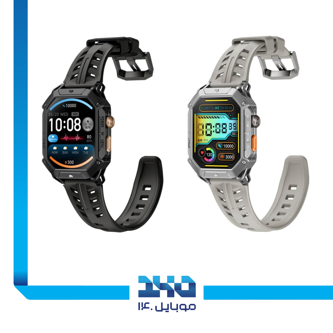ساعت هوشمند هایلو مدل Iron N1 HF006 5