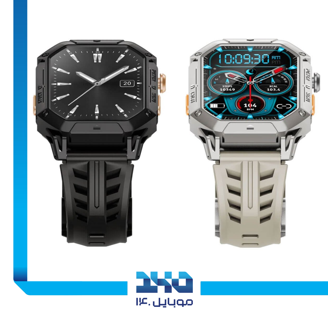 ساعت هوشمند هایلو مدل Iron N1 HF006 4