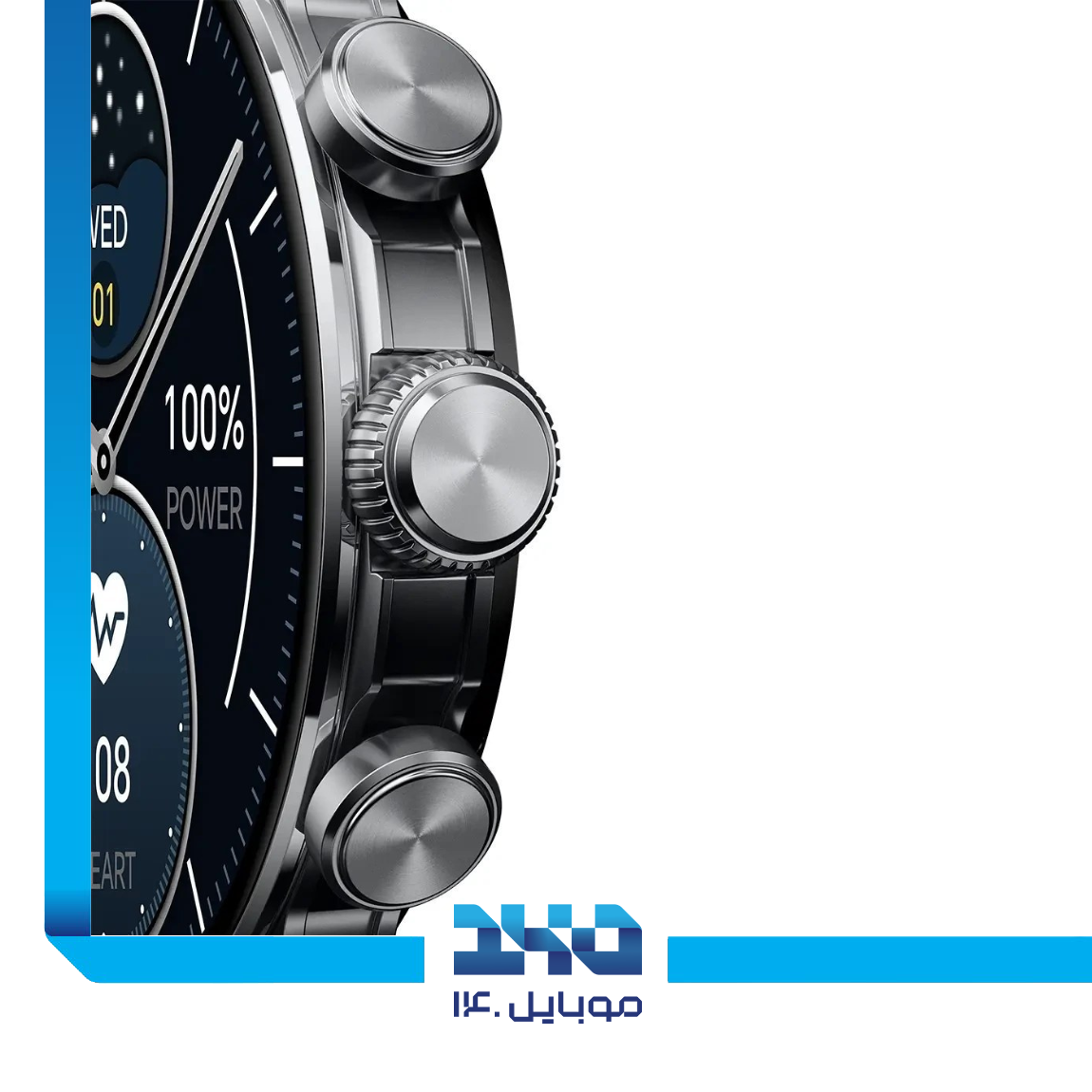 ساعت هوشمند گلوریمی مدل GX Classic Fit 2